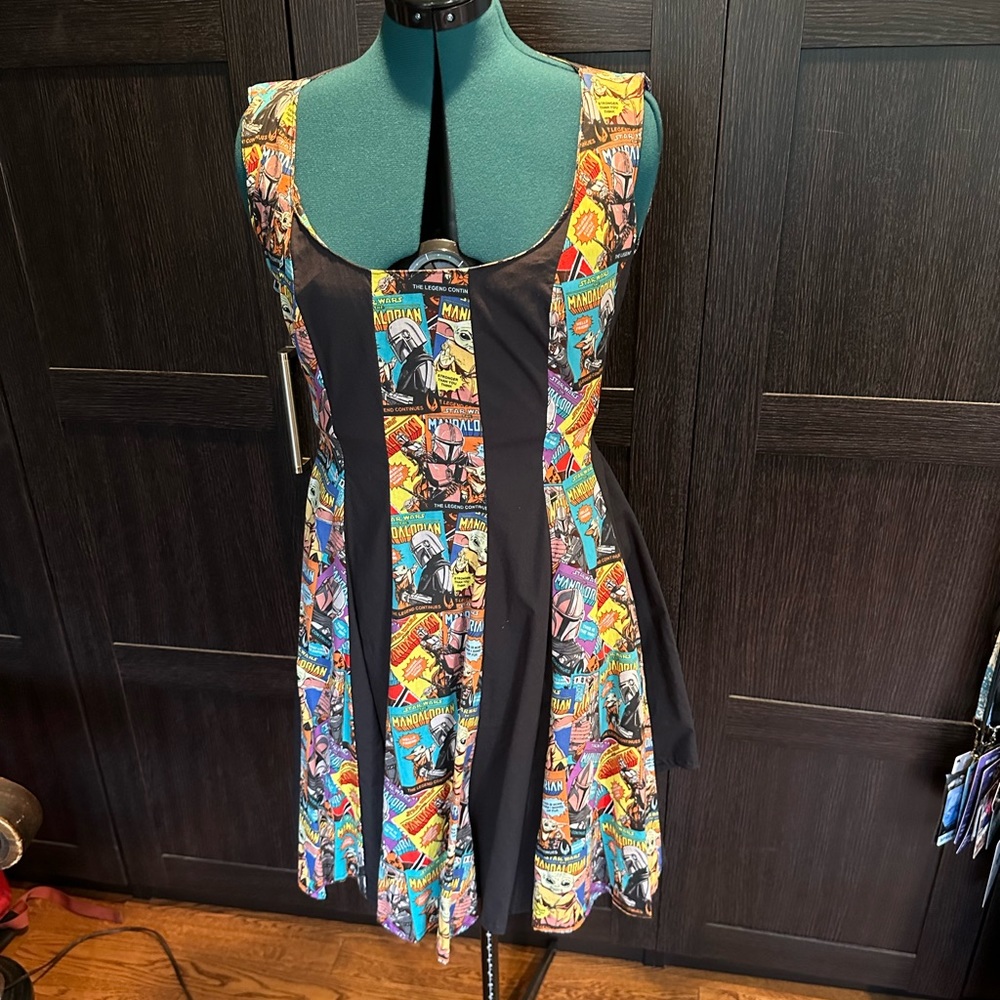 Mandalorian comic book dress HANDMADE